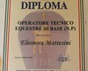 Diploma di Operatore Tecnico Equestre di Base Eleonora Mattesini